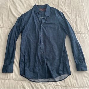 Perry Ellis Paisley Polo Slim Fit